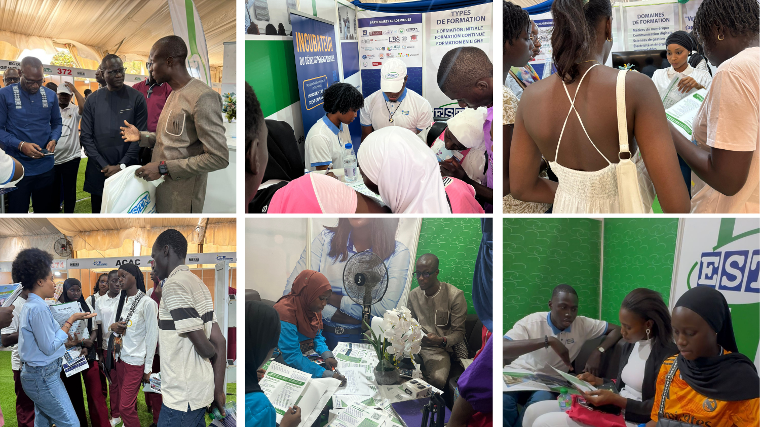 L'ESTM participe au premier salon de l'orientation universitaire organisé par le ministère de l'enseignement supérieur de la recherche et de l'innovation.