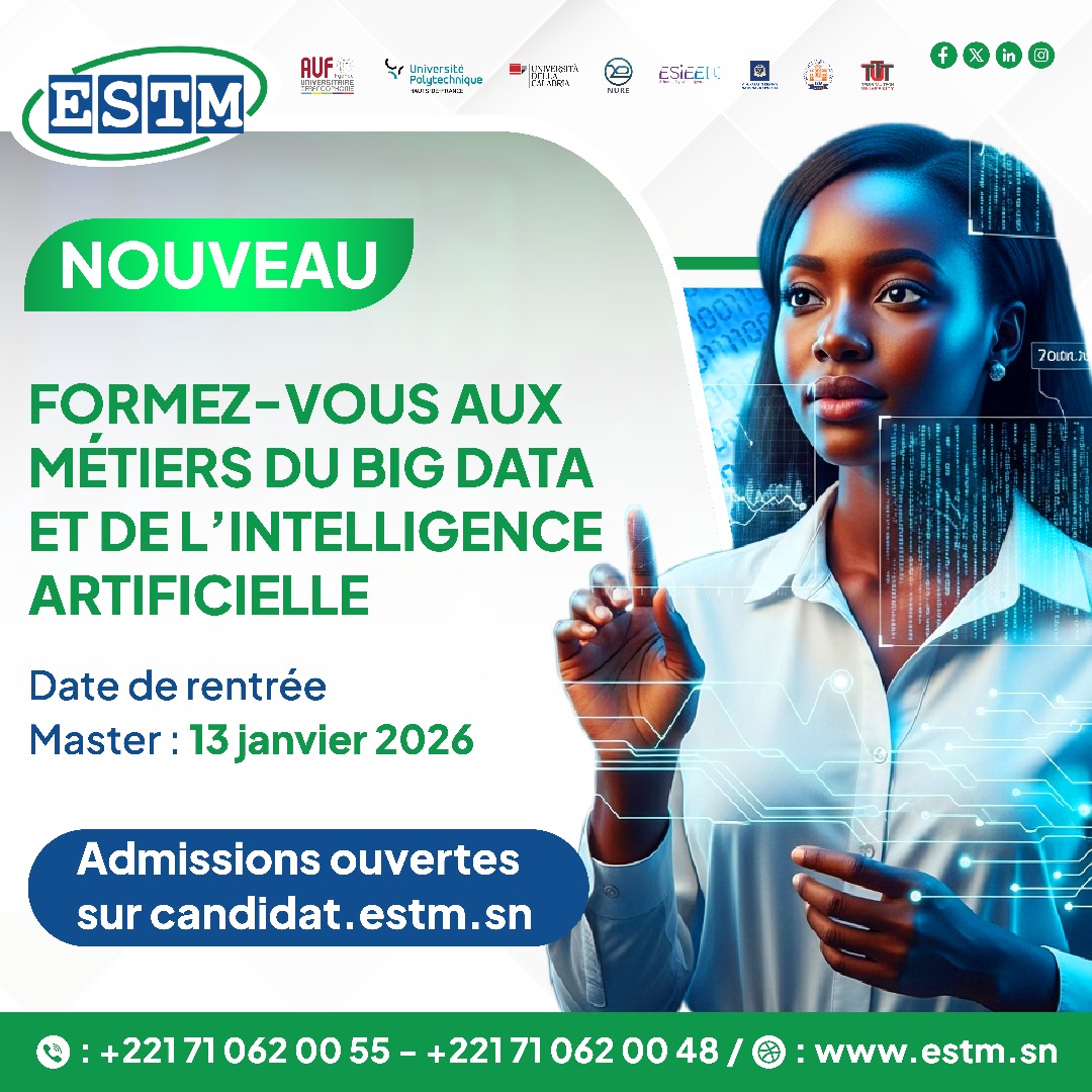 Intégrez notre nouveau master en big data et intelligence artificielle